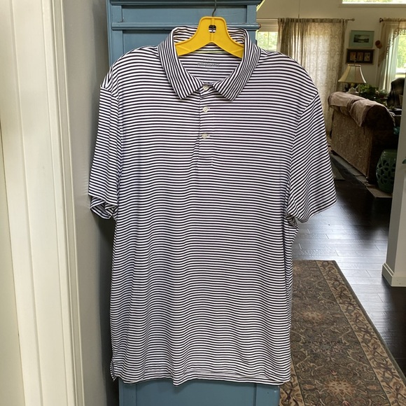 J. CREW PERFORMANCE Striped Pullover Shirt Size XL - Picture 5 of 9